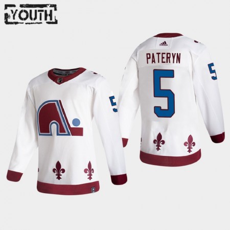 Dětské Hokejový Dres Colorado Avalanche Dresy Greg Pateryn 5 2020-21 Reverse Retro Authentic